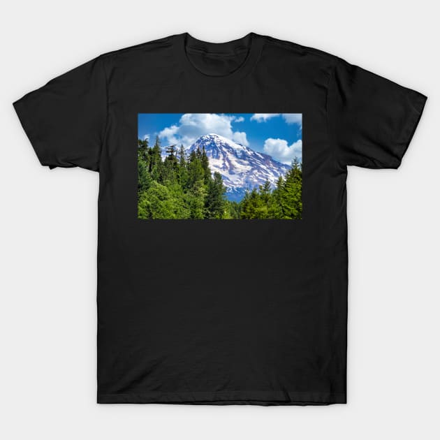 Mount Rainier T-Shirt by LaurenGalanty